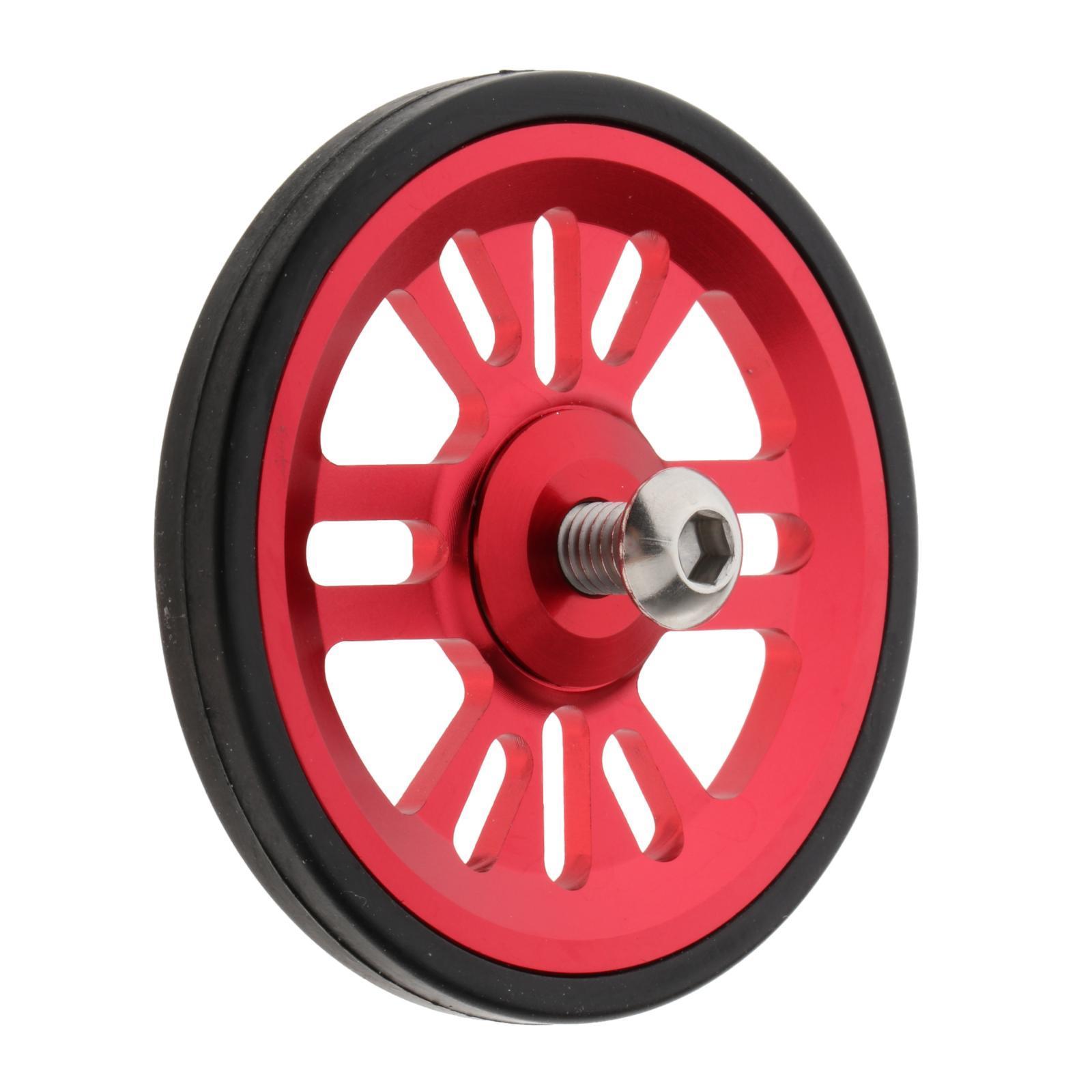 Folding bike Wheels 6cm for    Foldable  Transporting Pushing Walking Components Parts