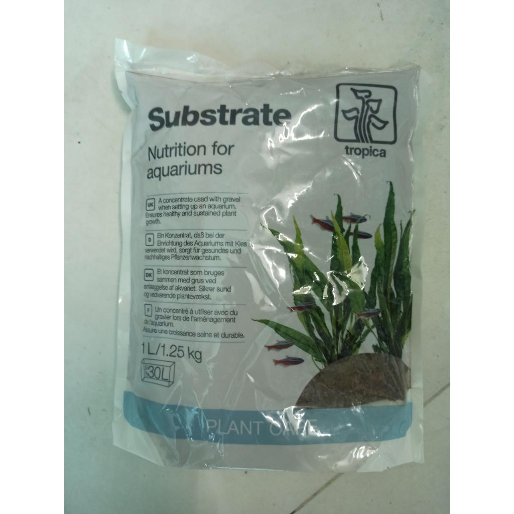 Cốt nền Tropica Subtrastrate túi 1 lít - cốt nền thủy sinh cao cấp Tropica 1L- phụ kiện thủy sinh-shopleo