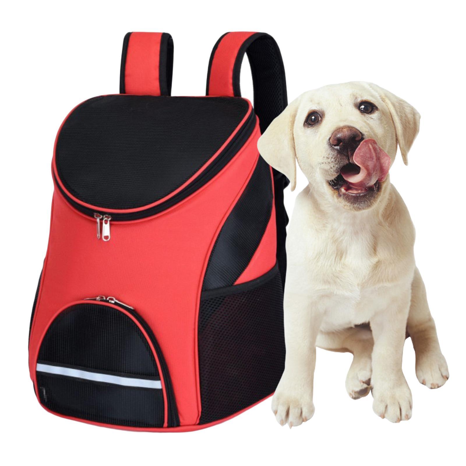 Pet Dog Cats Carrier Backpack Bag with Mesh for 7.5-10kg Dogs Cats