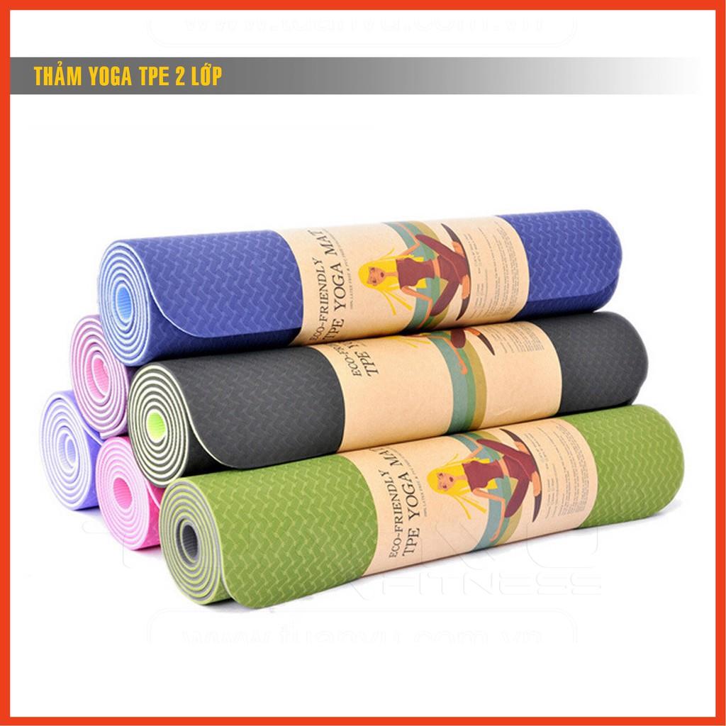 Thảm tập YOGA 2 lớp (hàng loại 1 dày