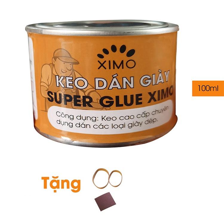 Keo dán giày thể thao siêu dính dùng nhiệt trong suốt Ximo 100ml - 110ml