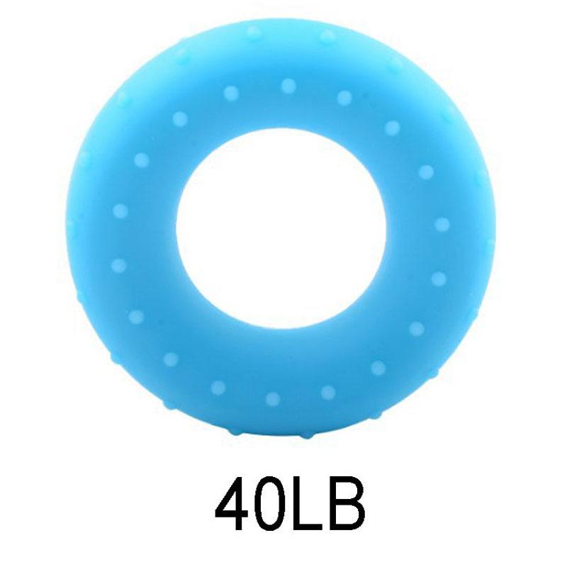 30-60lb Huấn luyện viên tay cầm tay Silicone có thể điều chỉnh tay cầm tay tăng cường nắm chặt ngón tay cẳng tay tập thể dục nhà tập thể dục Color: 50LB