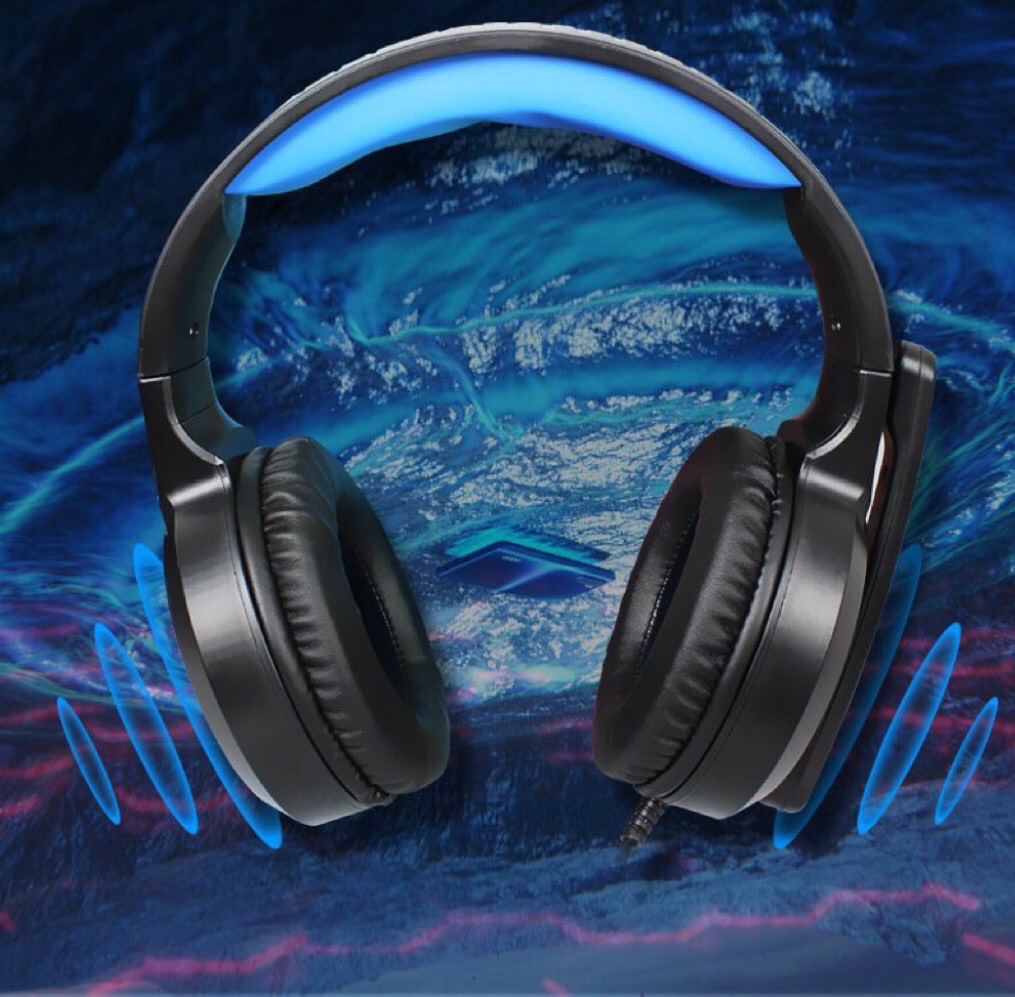 Tai nghe gaming chụp tai chuyên game có đèn led RGB và mic thoại sành điệu âm thanh dùng tốt cho điện thoại và máy tính A69
