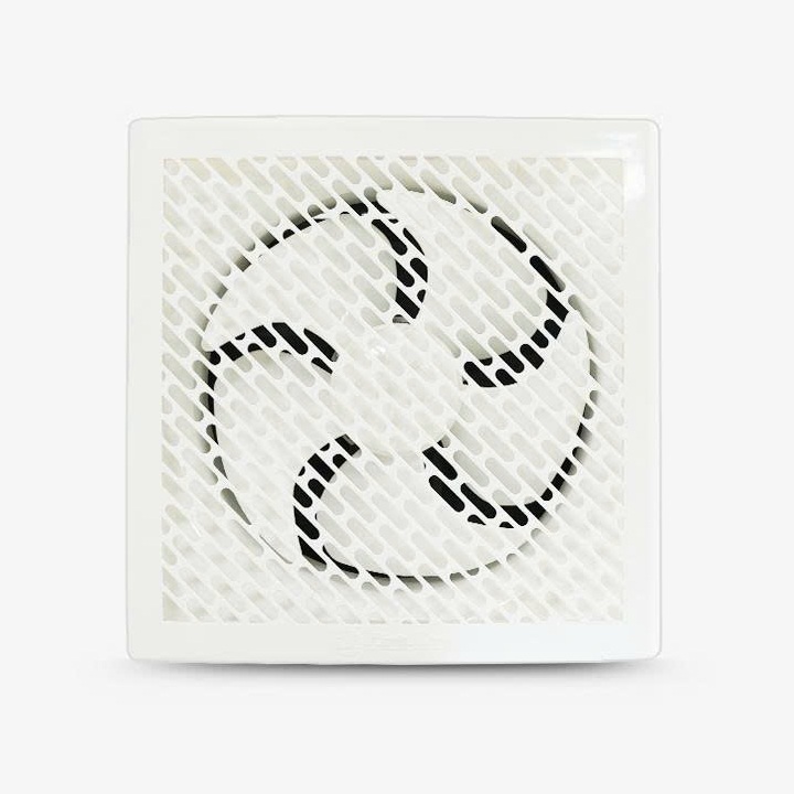 Quạt hút mùi thông gió gắn tường 1 chiều Rạng Đông QHGT01.1C cho nhà bếp, nhà tắm, phòng ngủ - Hàng chính hãng