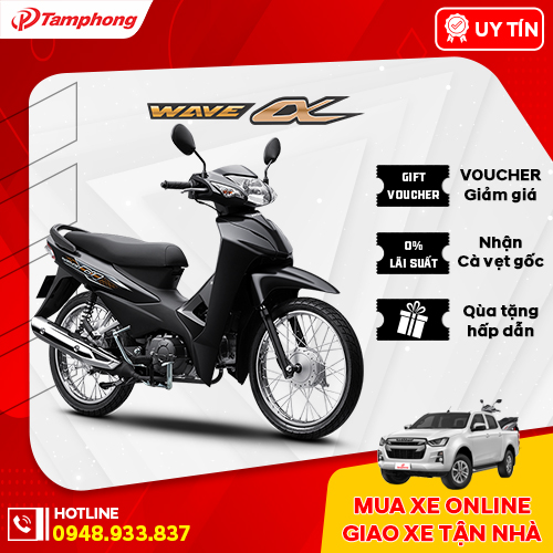 Xe Máy Honda Wave Alpha - Phiên Bản Đặc Biệt