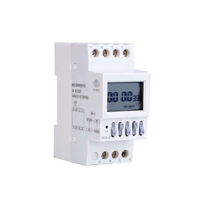 [TIMER CHU KỲ THÁNG] công tắc hẹn giờ bật tắt điện tự động NKG5 16 chương trình / tháng- timer hẹn giờ theo tháng