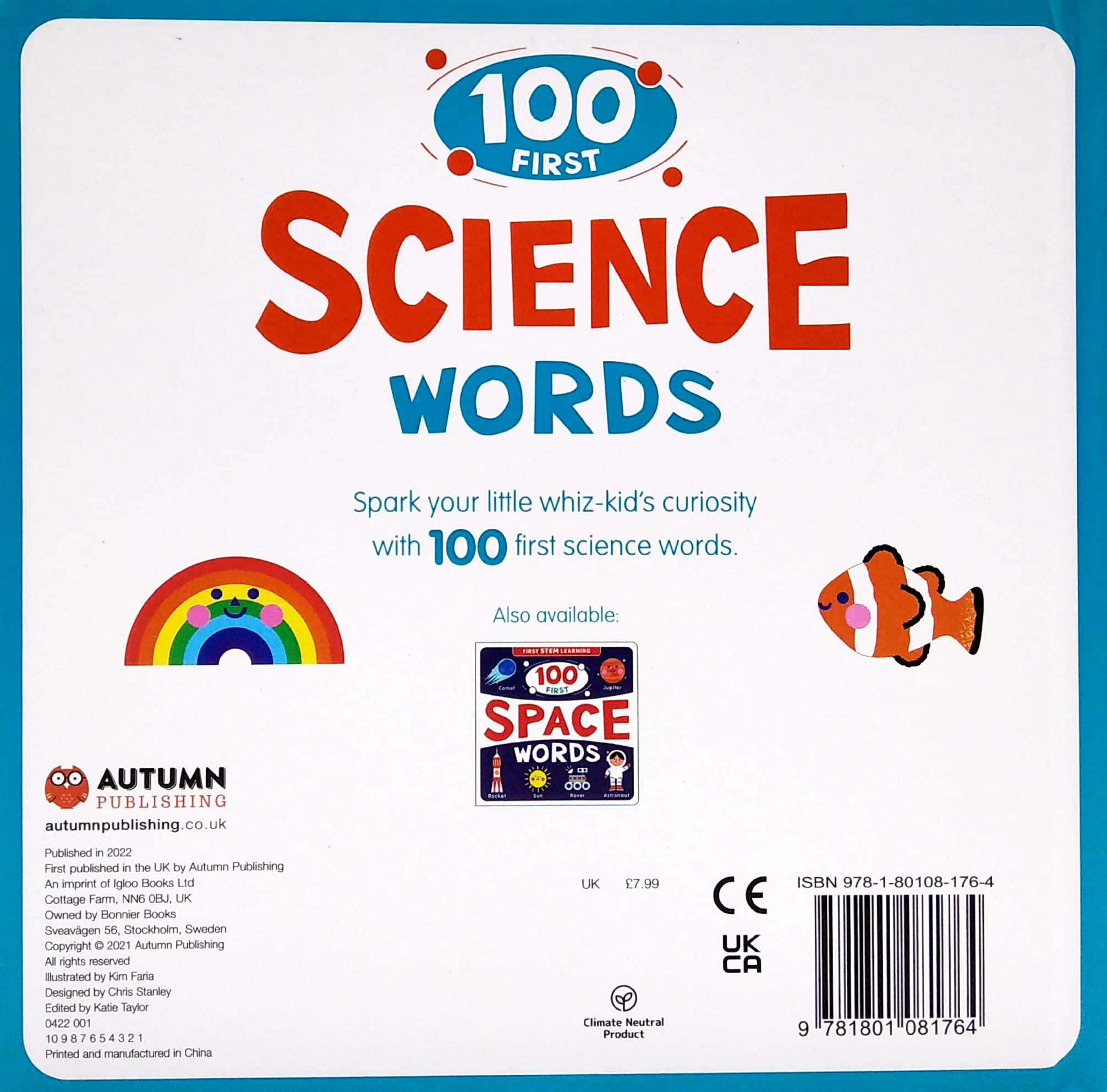 First STEM Learning: 100 First Science Words