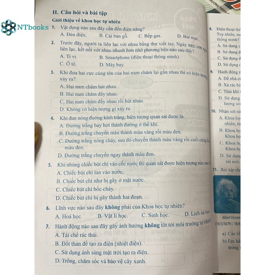 Sách Bộ Đề Kiểm Tra Khoa Học Tự Nhiên 6
