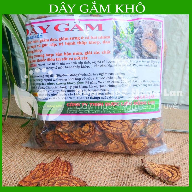 Dây Gắm khô 500gram
