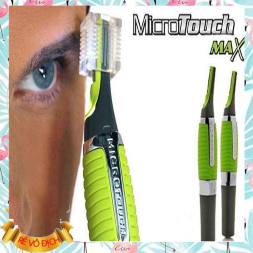 ️FREESHIP️  Máy Cạo Râu Kiêm Cắt Tỉa Lông Mũi Micro Touch Max Gọn Nhẹ- 206175 ️Evoucher️