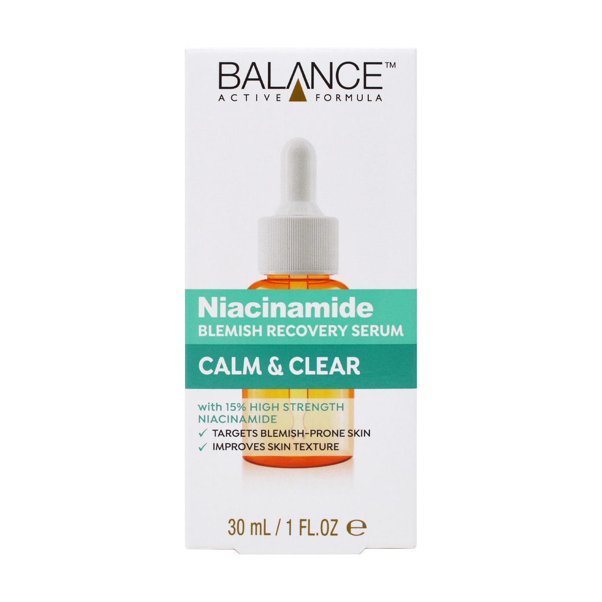 Serum Balance Active Formula Niacinamide Blemish Recovery Ngừa Mụn Mờ Thâm Cải Thiện Da 30ml