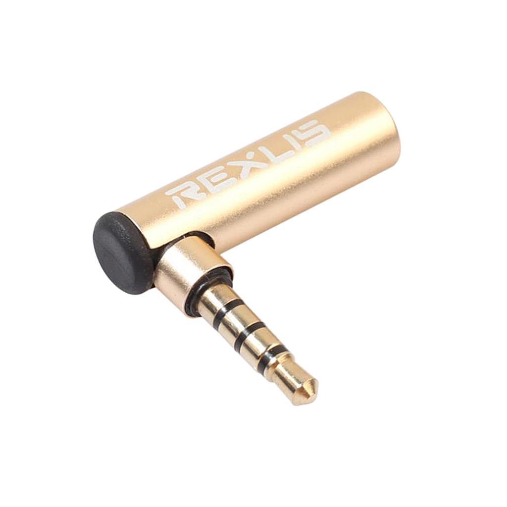 Low Noise High Fidelity -OMTP Audio Converter Headphone Converter Gold
