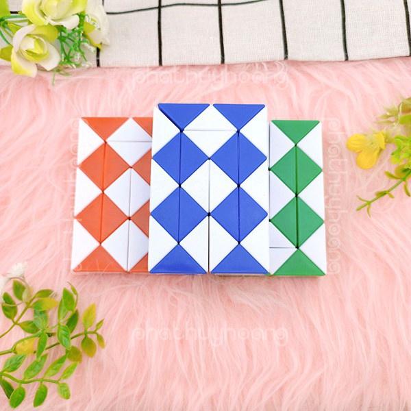 2 Rubik rắn 24 đốt độc đáo, phát triển sáng tạo cho bé
