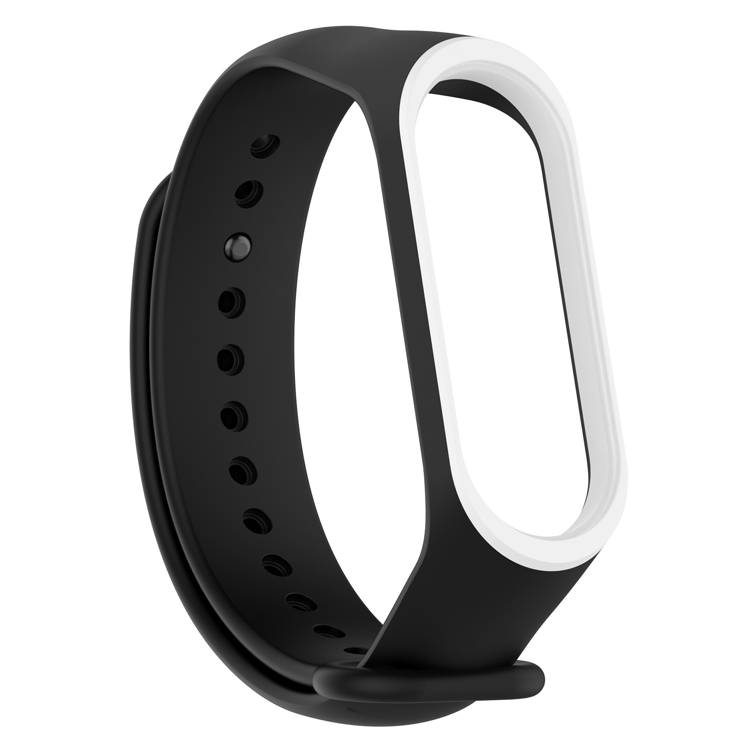 Dây Đeo Thay Thế Cho Vòng Đeo Tay Thông Minh Xiaomi Mi Band 3 / Mi Band 4 Dẻo TPU - 2 màu