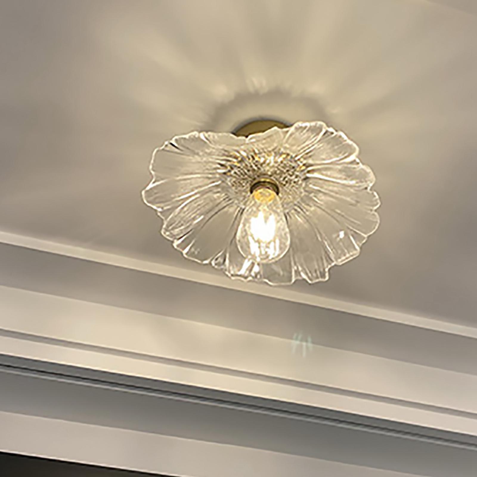 LED Ceiling Lights Chandelier Lamp Minimalist Round Fixtures Light Glass