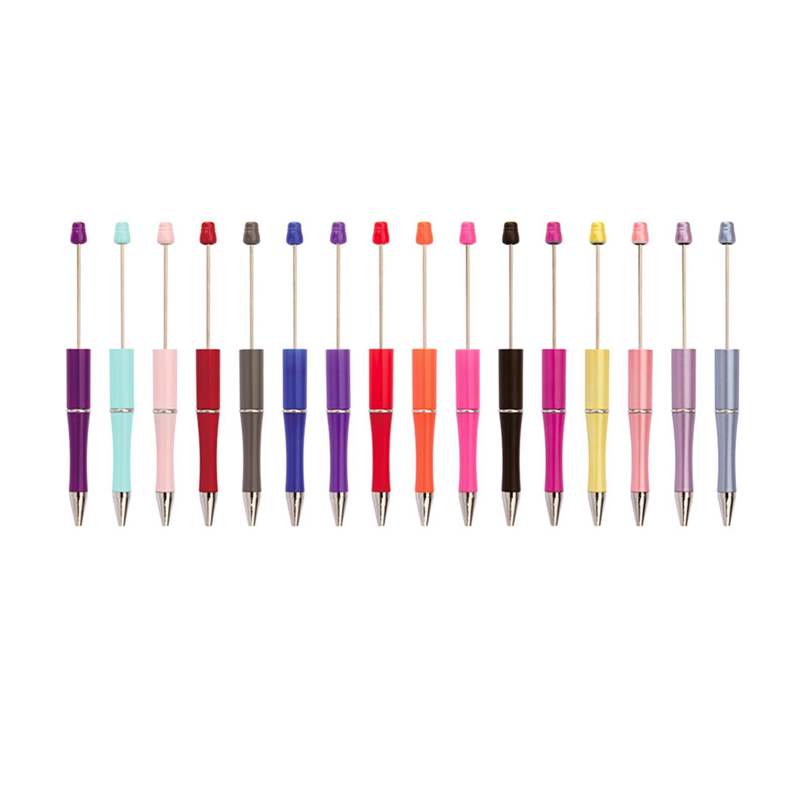 Ballpoint Pen Portable Assorted Bead Pen for Journaling Taking Notes Drawing