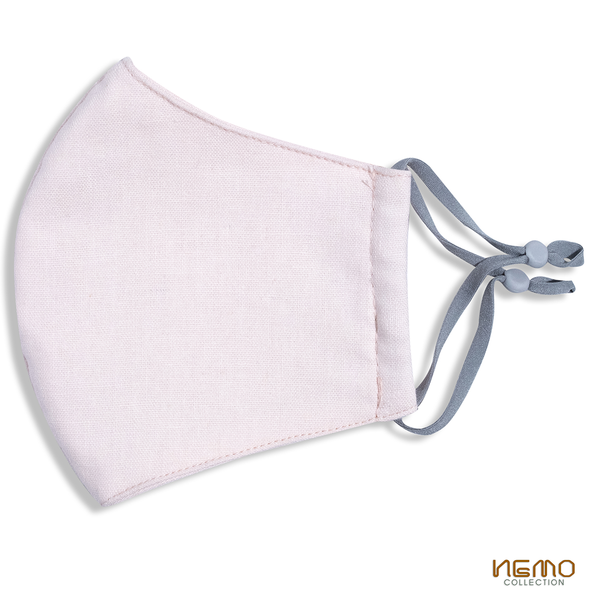 Khẩu Trang Vải 3D NEMO Full Linen Cao Cấp, Màu Pastel, Lọc Bụi, Chống Nắng, Kháng Khuẩn - KTGB