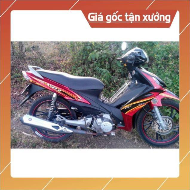 Tem rời axelo đỏ đen vàng