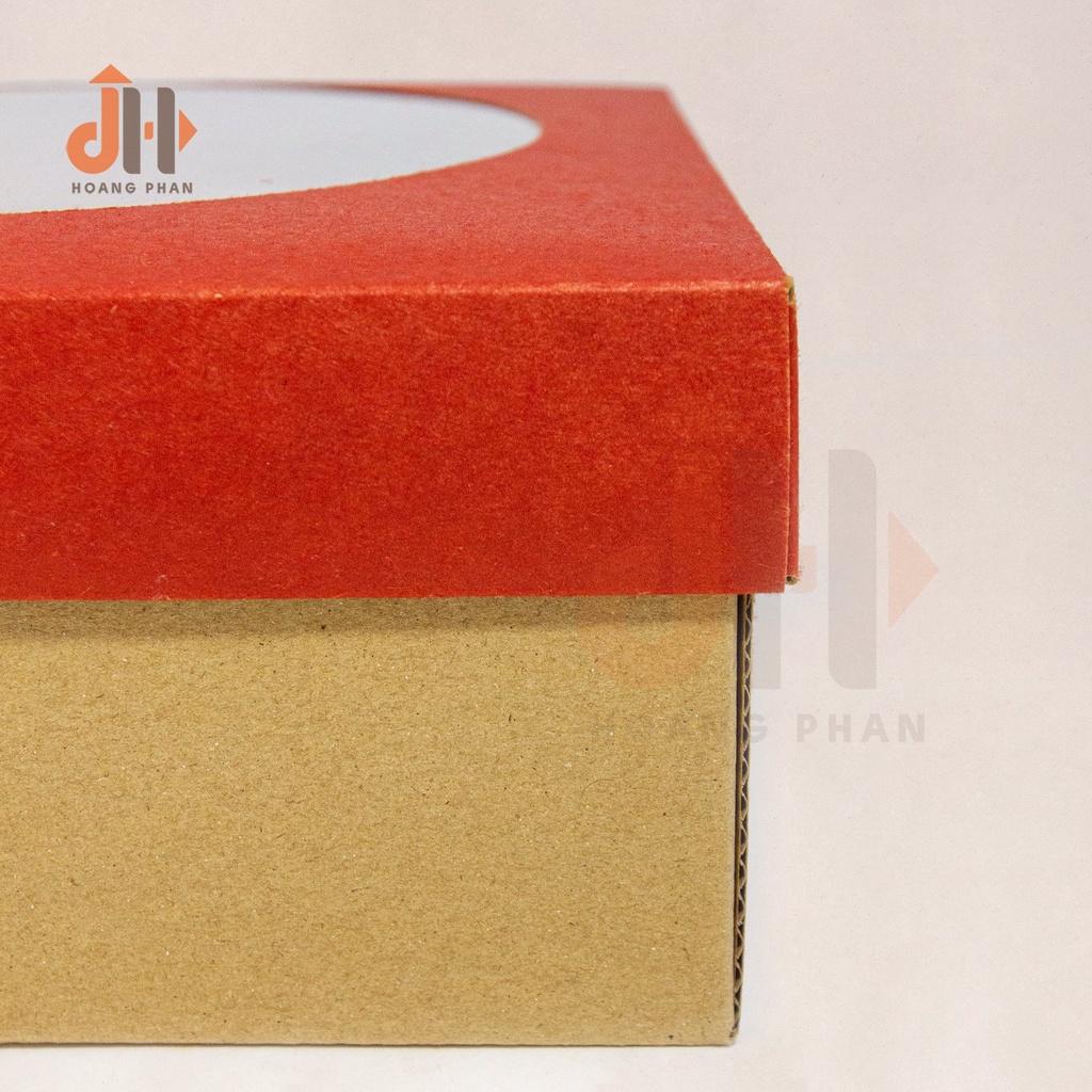 Hộp Quà Giấy, Nắp Kiếng Trong