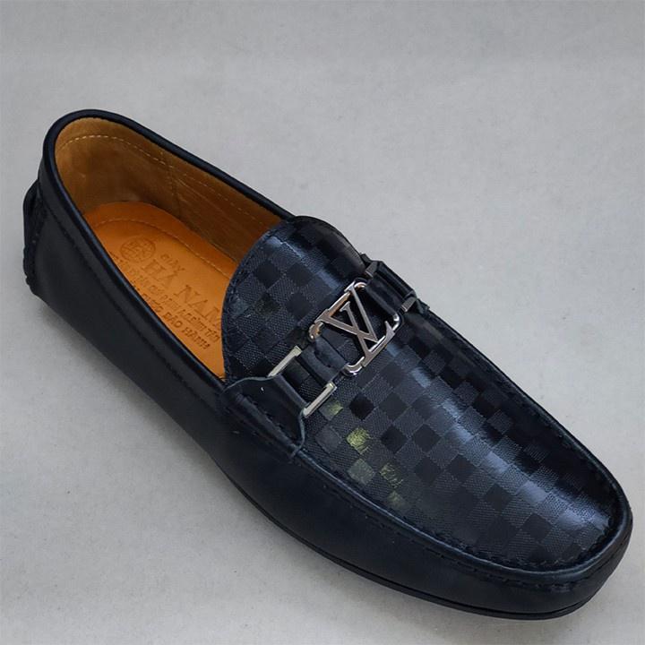 Giày Mọi Nam Da Đế Âm Bò Thật TiTi ĐÔ Cao Cấp GDA2022d