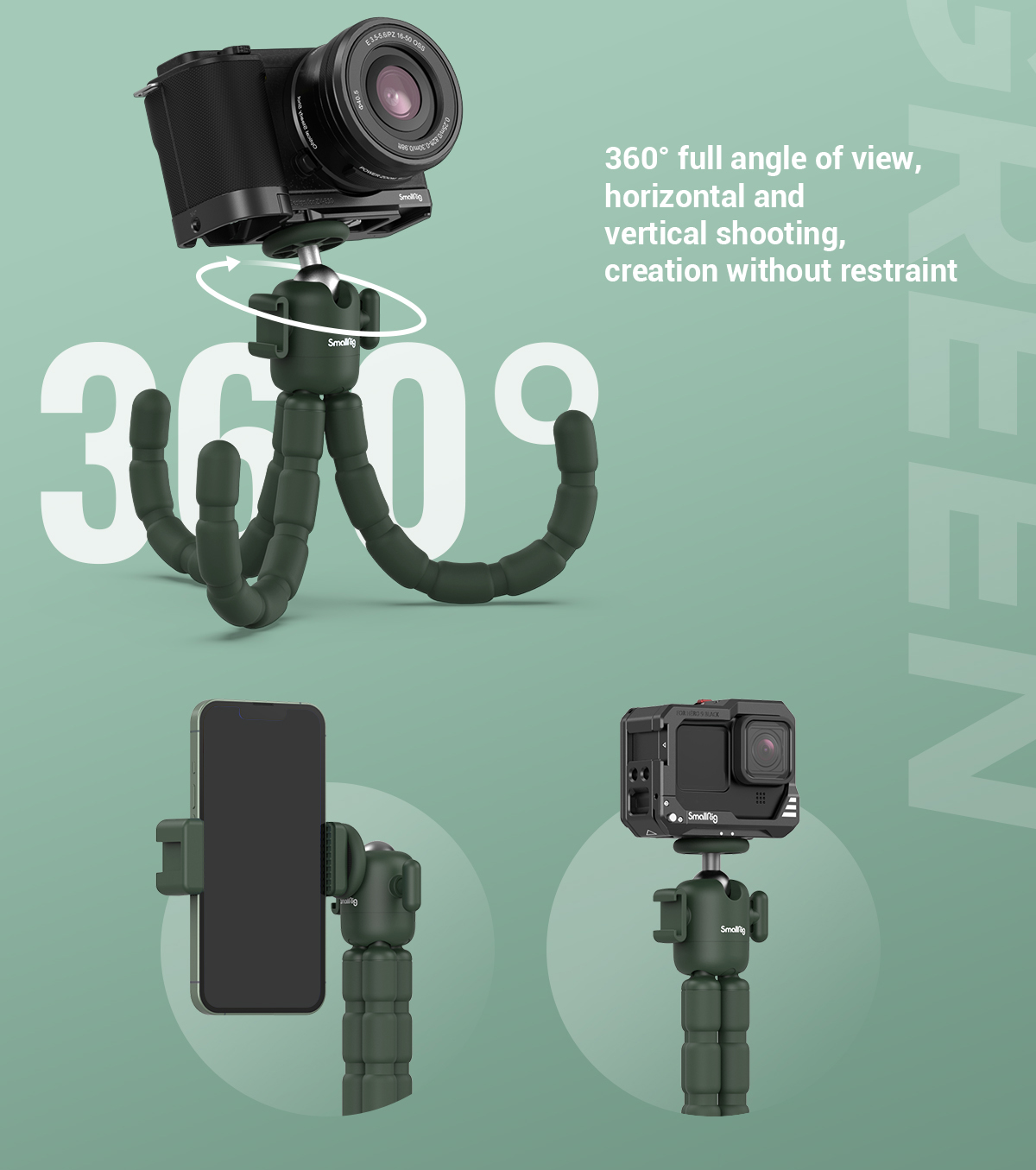 SmallRig Vlog Tripod VK-29 Tripod Gopro - Điện Thoại - Máy Ảnh