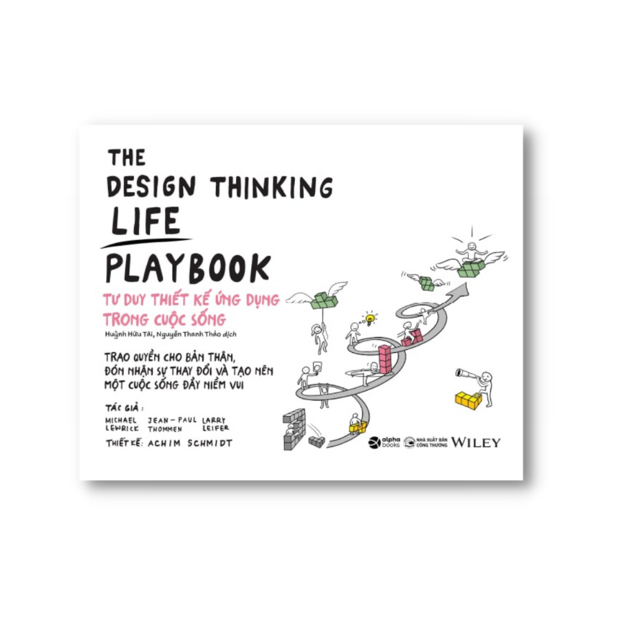 Combo 4 Cuốn Design Thinking: Business Growth + Playbook + Life Playbook + Toolbox