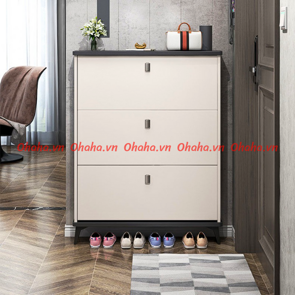 Tủ giày thông minh siêu mỏng cao cấp Ohaha - TGCC016