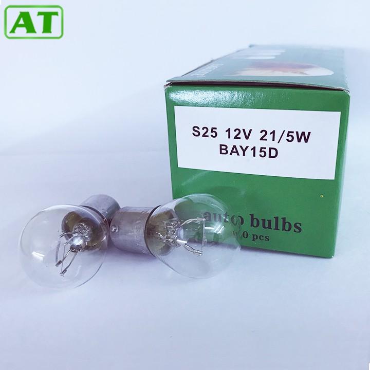 Hộp 10 Bóng Đèn Phanh 2 Tóc 12V-21/5W