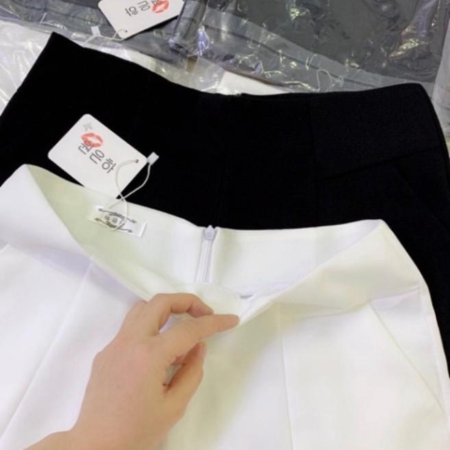 Quần Short Nữ Lưng Cao Chất Tuyết Mưa Kèm Ảnh Thật