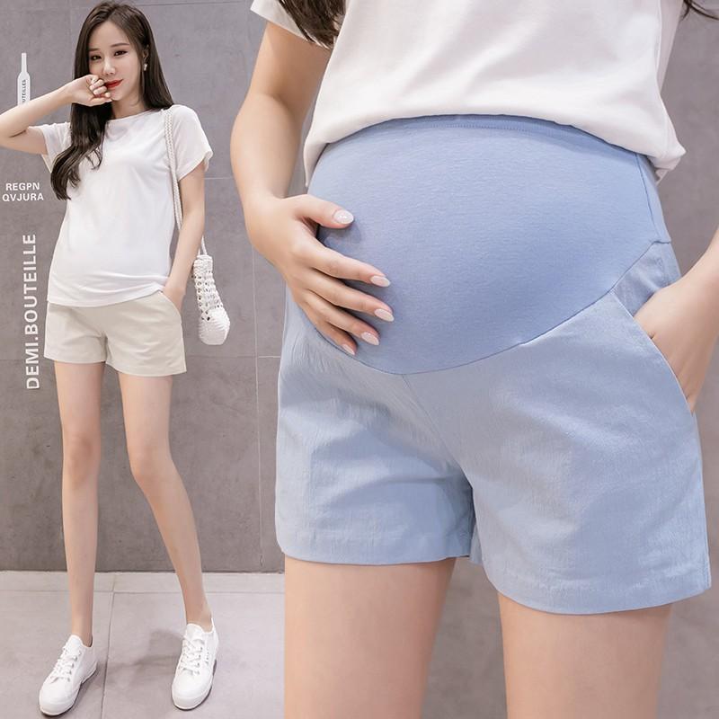 Quần đùi bầu kaki QDD03