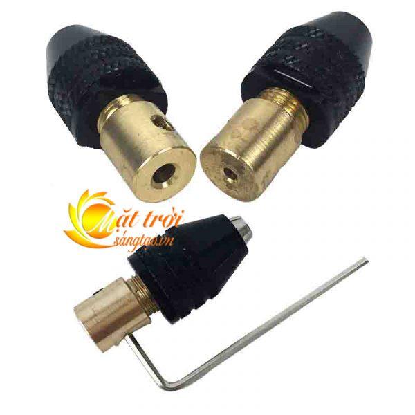 Đầu kẹp mũi khoan, khắc linh hoạt M7.5 kèm trục