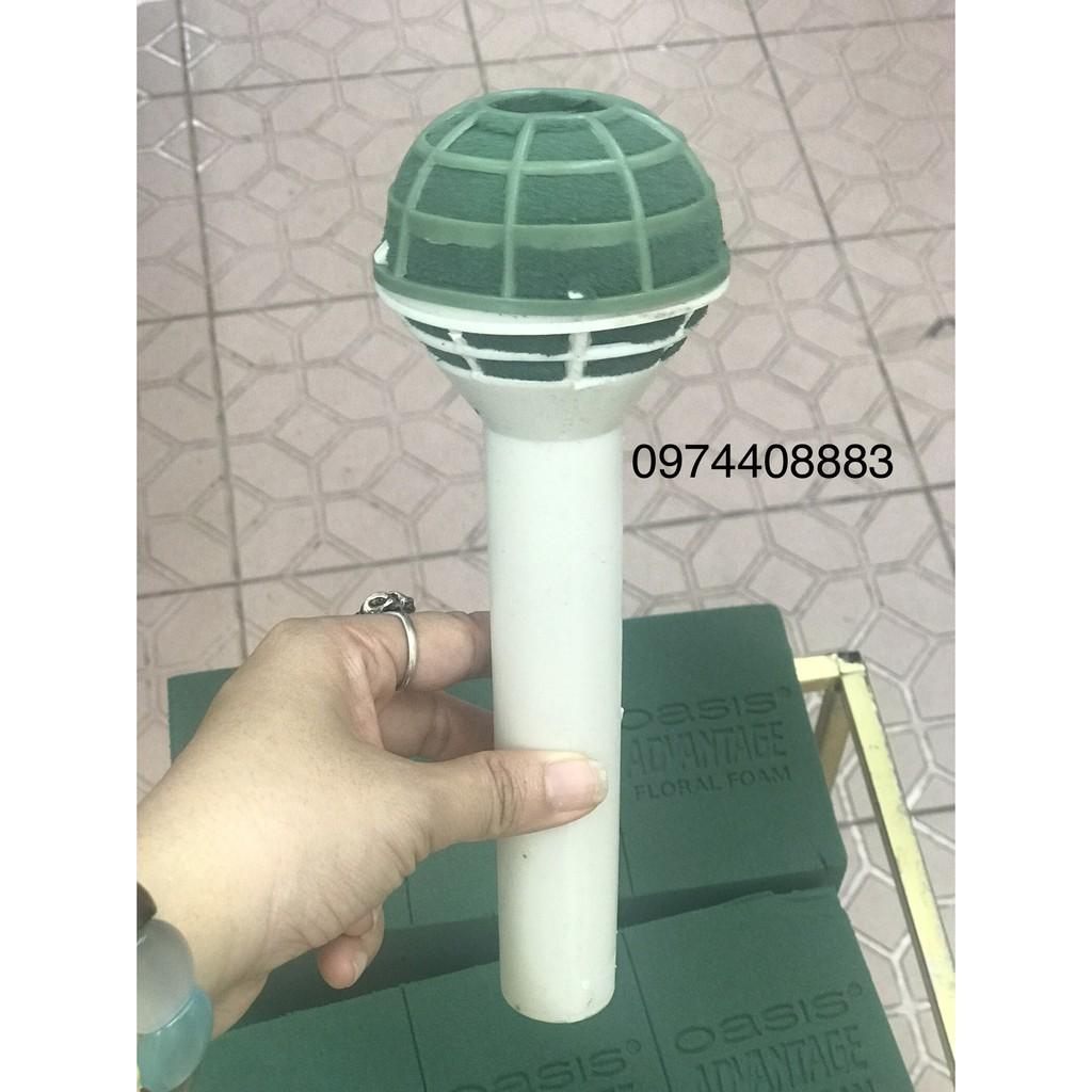 Mic Cắm Hoa Tay - Xốp Cắm Hoa Tay Loại 1 - Dài 16cm