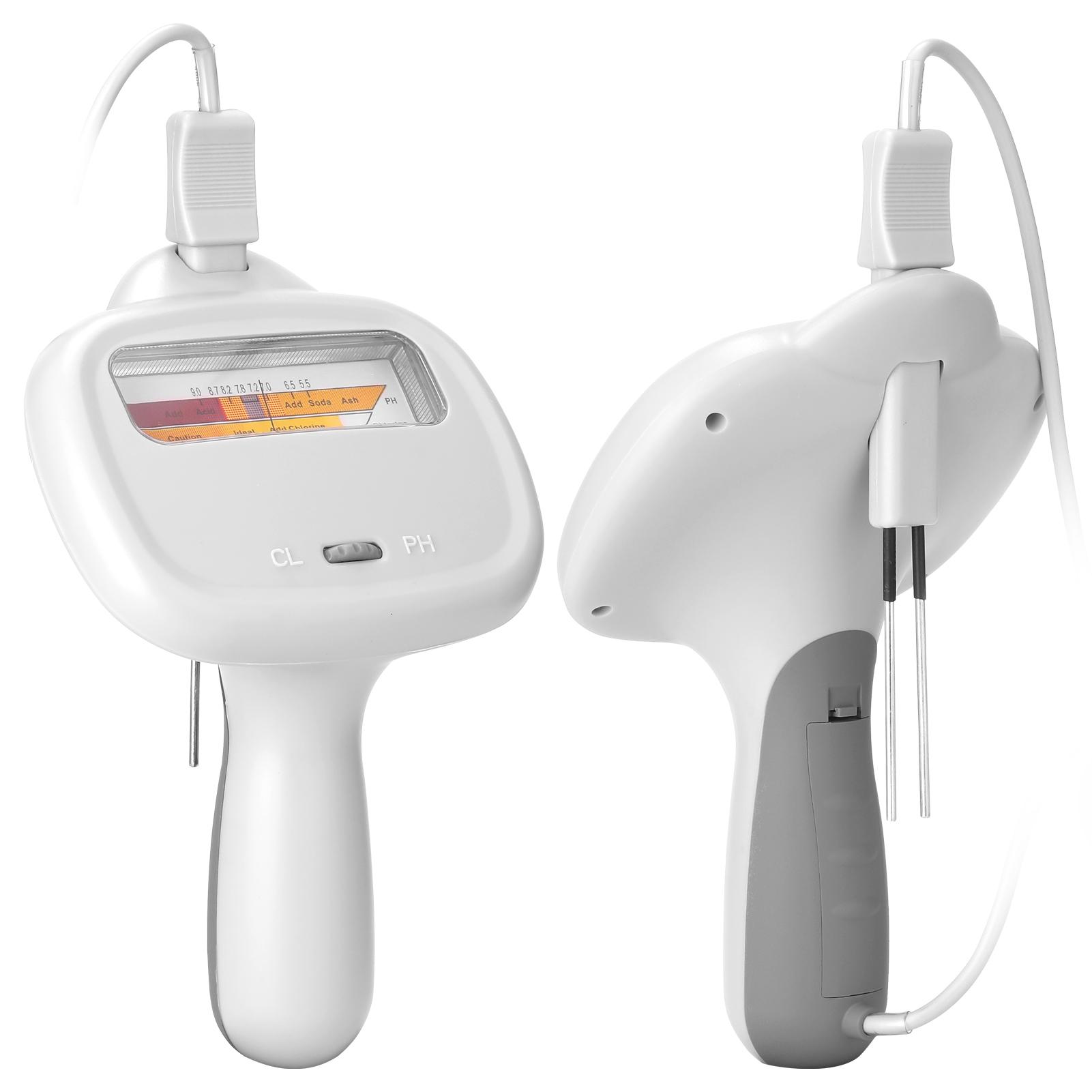 PC102C Swimming Pool Water Quality Tester Portable PH Test Pen CL2 Chlorine Detector Chlorine Meters PH Tester 2-in-1