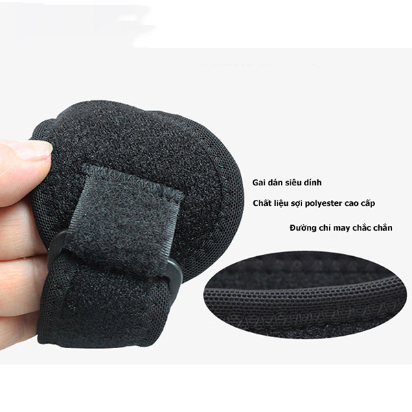 Băng Bảo Vệ Gối Xương Bánh Chè Knee Strap Aolikes Bản Đôi