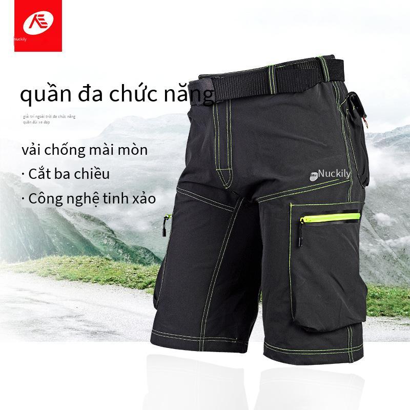 Giá Tốt Nhất NUCKILY Quần Đi Xe Đạp Nam Quần Short Đi Xe Đạp Rời Thoáng Khí Mùa Hè Đi Xe Đạp Thiết Bị