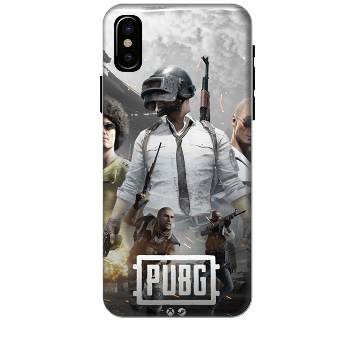 Ốp lưng dành cho điện thoại IPHONE X hinh PUBG Mẫu 01