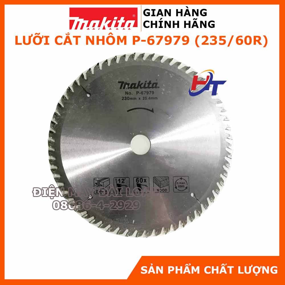 Lưỡi cắt gỗ 230MM 60R MAKITA P-67979