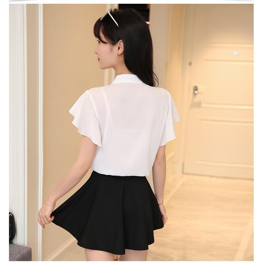 Hàng nhập sơ mi nữ cổ trụ SM19