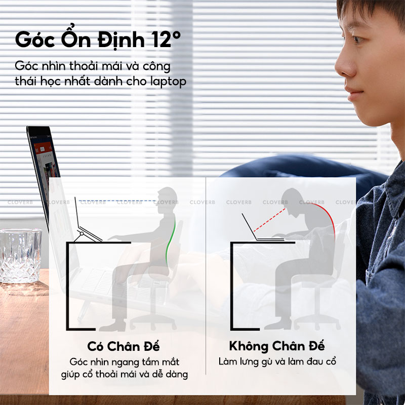 Hình ảnh Giá Đỡ BASEUS Slim Laptop Kickstand Có Thể Gập Gọn Cho Máy Từ 13 Đến 17 inch | Hàng Chính Hãng