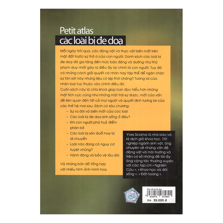 Petit Atlas - Các Loài Vật Bị Đe Dọa