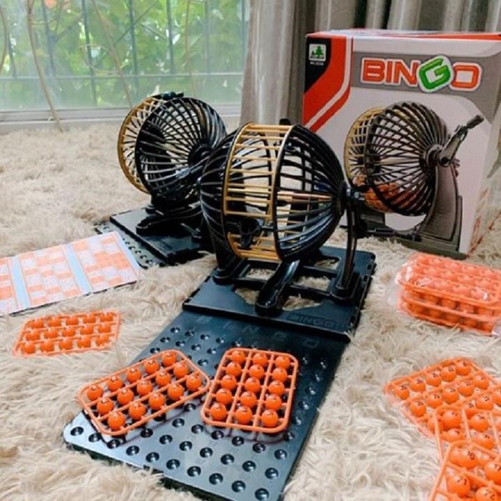 BỘ ĐỒ CHƠI BINGO LOTO 90 SỐ ( LỚN )