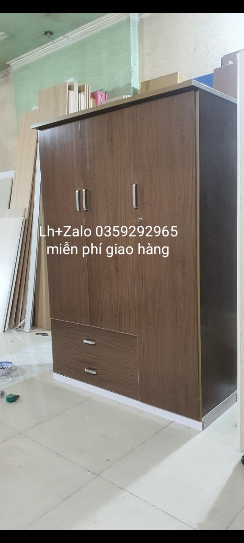 Tủ nhựa đài Loan 3 cánh