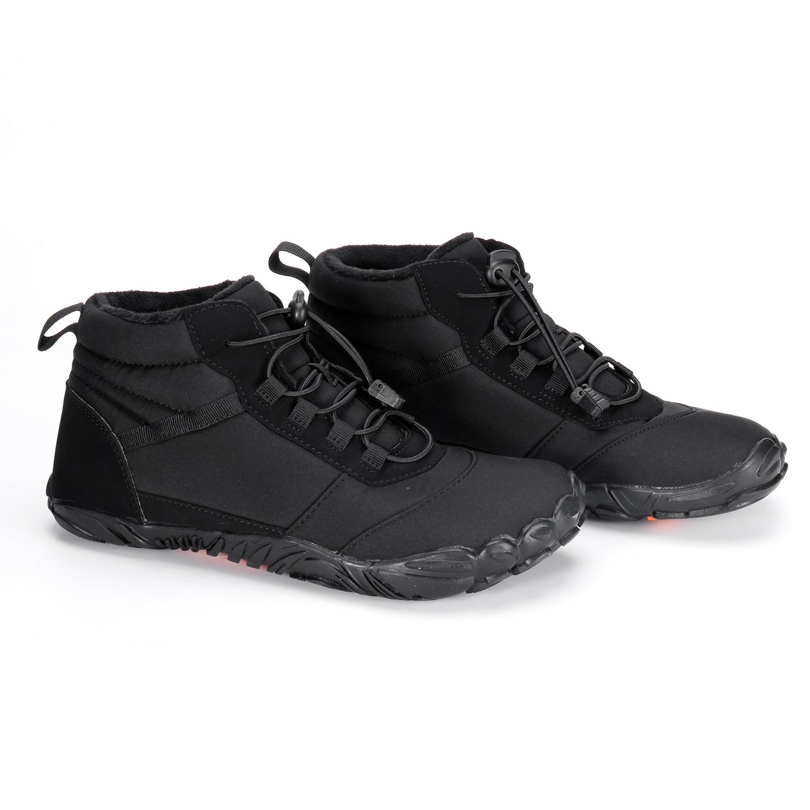 Mùa đông Giày thể thao tập luyện ấm áp nam nam Color: Black Shoe Size: 42