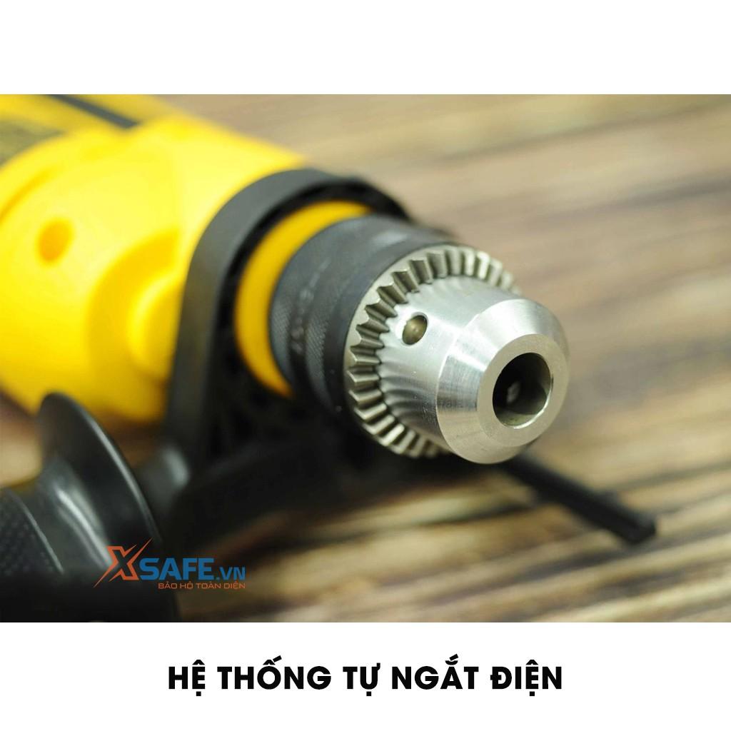 Máy Khoan Động Lực DeWALT DWD024K-B1 Tặng kèm 10 mũi khoan và Vali Máy khoan cầm tay công suất 650W đảo chiều