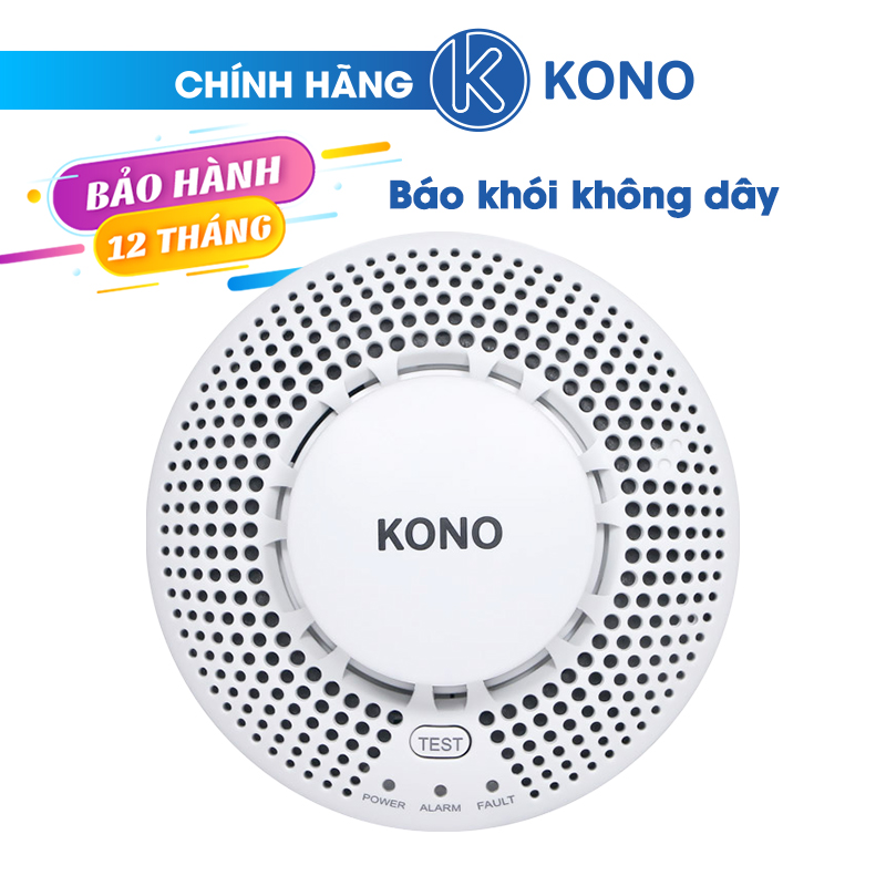 Cảm biến báo khói không dây KONO KN-SM03