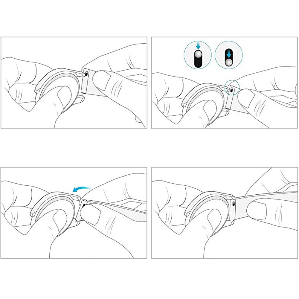 Bộ 2 Chốt Dây Thông Minh cho Dây Đồng Hồ và Dây Smartwatch