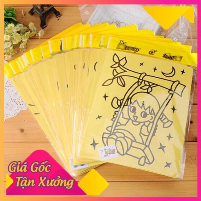 Combo 10 Tranh Cát Nhiều Hình Cho Bé Thỏa Sức Sáng Tạo TP'S