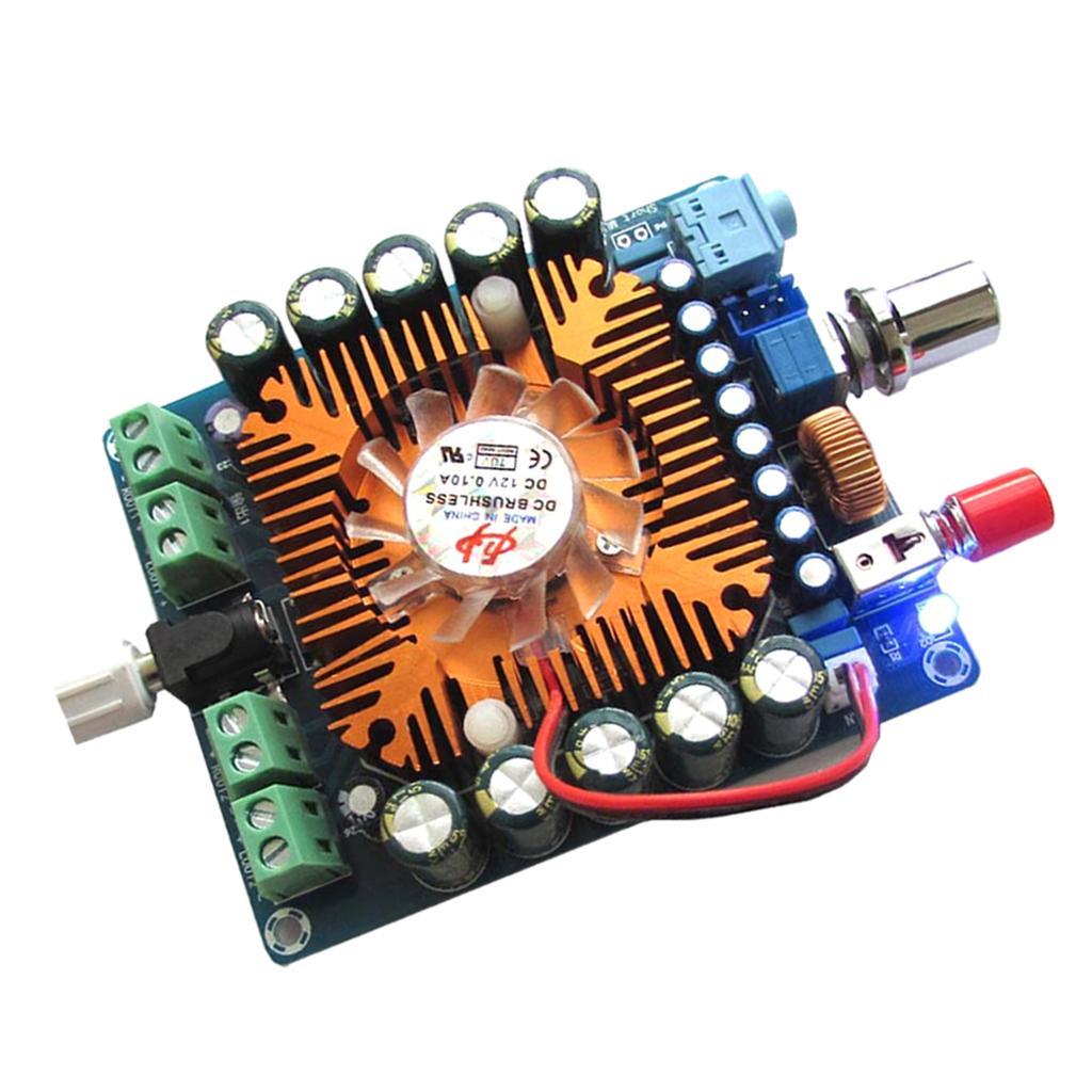 Digital Amplifier Board HiFi 4 Channel Stereo Audio Amplifier Digital Power Amp Board 50Wx4 for DIY Sound System