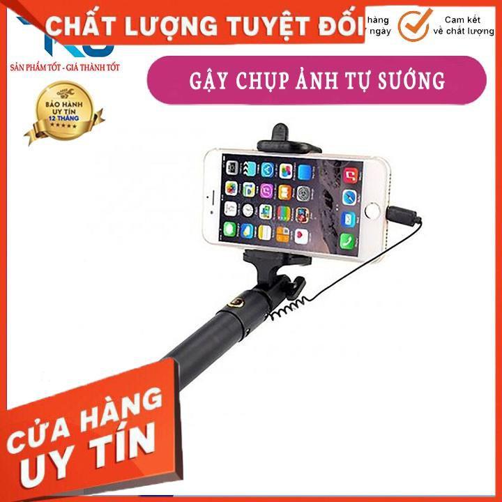 Gậy chụp ảnh tự sướng bluetooth si sắt, selfie chụp ảnh gia đình