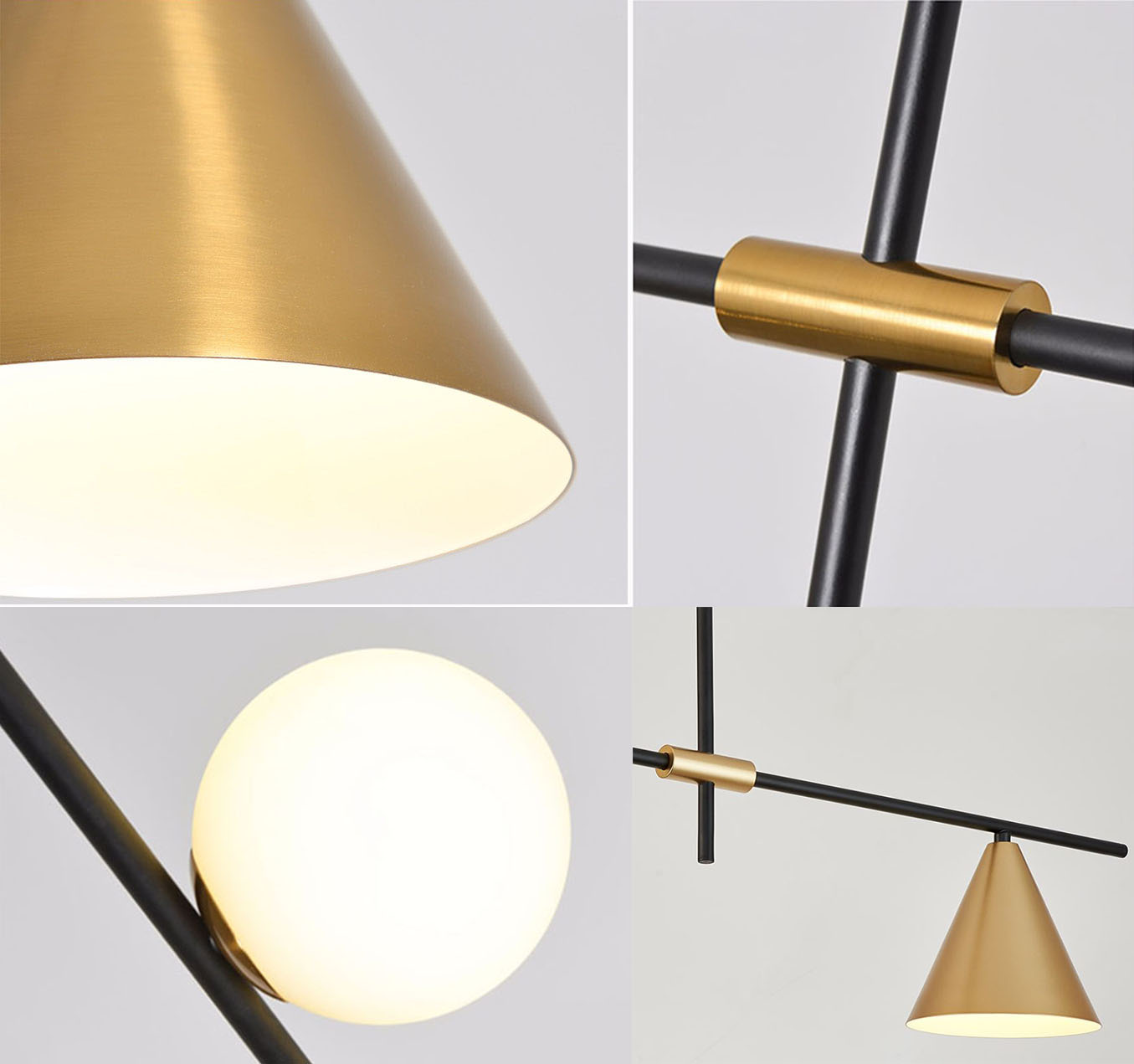 Đèn thả NATRIS cao cấp, hiện đại trang trí nhà cửa đẳng cấp, sang trọng - kèm bóng LED chuyên dụng.